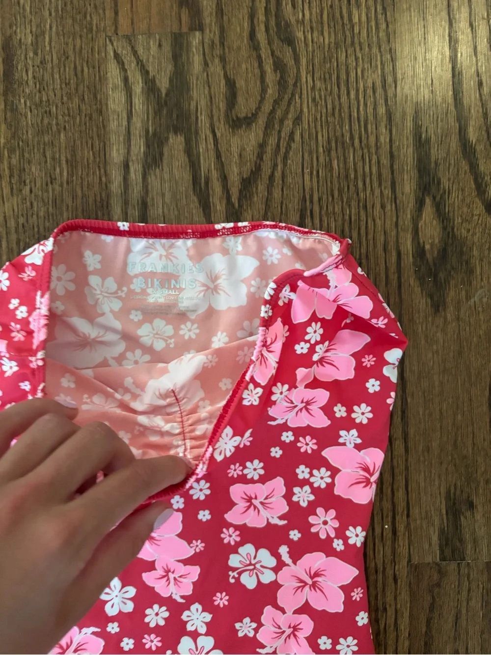 Frankie’s bikini coverup